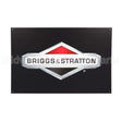 AM9873A Briggs & Stratton Blk Alum Logo Sgn 3X2