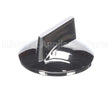 AS-8706405 Bakers Pride Knob; Metal Bp Cookline .272 D Shaft