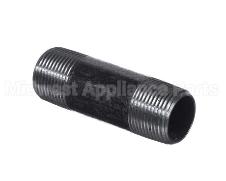 AS-N5218P Bakers Pride Nipple 3/4 X 3 Blk Pipe
