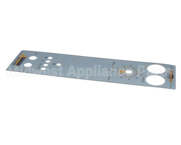 AT1L-2804-2 Accutemp 6 Pan Control Overlay, 100 Series