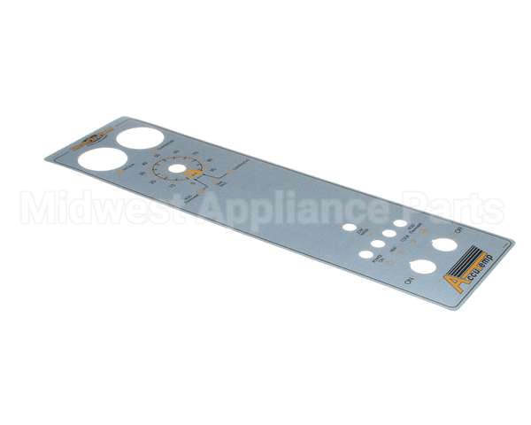 AT1L-2804-2 Accutemp 6 Pan Control Overlay, 100 Series