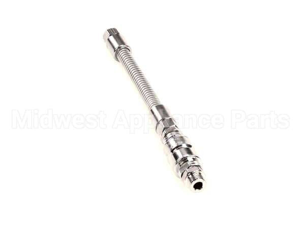 B-0012-VB T&S Brass Hose, 12 Flexible Stainless Steel, Backf