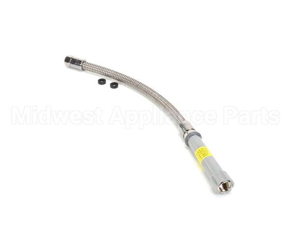 B-0020-H T&S Brass 20 Flexible S'steel Hose W/ Gray Handle