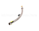 B-0020-H2A T&S Brass Hose, 20 Flexible Stainless Steel, Less