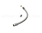 B-0024-H2A T&S Brass Flexible Stainless Steel Hose, Less Hand