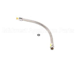 B-0026-H2A T&S Brass Hose, 26 Flexible Stainless Steel, Less