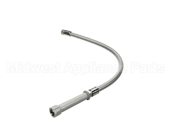 B-0028-H T&S Brass Hose, 28 Flexible Stainless Steel