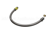 B-0028-H2A T&S Brass Hose, 28 Flexible Stainless Steel, Less