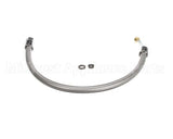 B-0032-H2A T&S Brass Hose, 32 Flexible Stainless Steel, Less