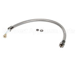 B-0032-H2A T&S Brass Hose, 32 Flexible Stainless Steel, Less