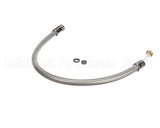 B-0032-H2A T&S Brass Hose, 32 Flexible Stainless Steel, Less