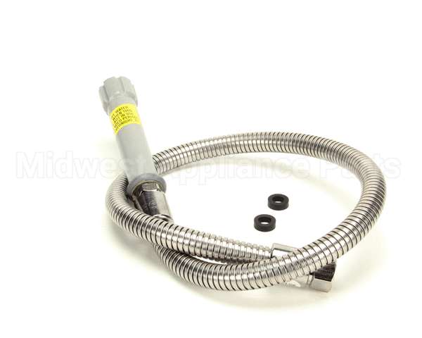 B-0036-H T&S Brass Hose, 36 Flexible Stainless Steel