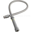 B-0036-H Compatible TS Brass Hose 36" Flex S/S Pre-Ri Nse T&S