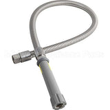B-0036-H Compatible TS Brass Hose 36" Flex S/S Pre-Ri Nse T&S