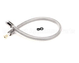 B-0036-H2A T&S Brass Hose, 36 Flexible Stainless Steel, Less