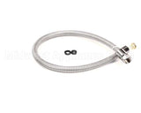 B-0036-H2A T&S Brass Hose, 36 Flexible Stainless Steel, Less