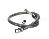 B-0042-H2A T&S Brass Hose, 42 Flexible Stainless Steel, Less