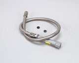 B-0044-H T&S Brass Hose, 44 Flexible Stainless Steel (Gray