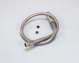 B-0044-H T&S Brass Hose, 44 Flexible Stainless Steel (Gray