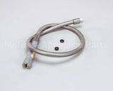 B-0044-H T&S Brass Hose, 44 Flexible Stainless Steel (Gray