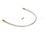 B-0044-H2A T&S Brass Hose, 44 Flexible Stainless Steel, Less