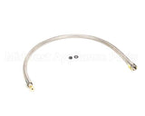 B-0044-H2A T&S Brass Hose, 44 Flexible Stainless Steel, Less