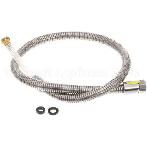 B-0044-H2A Compatible TS Brass Hose - 44"- No Handle