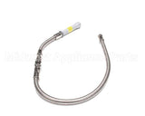 B-0044-V9 T&S Brass Hose, 44 Flexible Stainless Steel, Backf