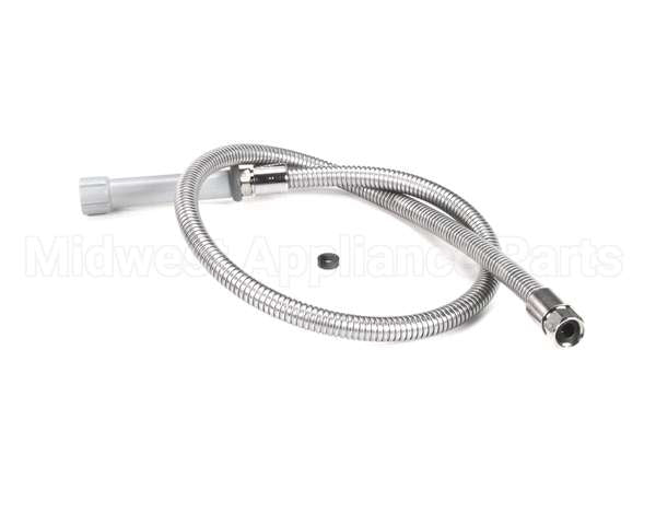 B-0050-H T&S Brass Hose, 50 Flexible Stainless Steel (Gray