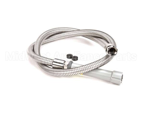 B-0054-H T&S Brass Hose, 54 Flexible Stainless Steel