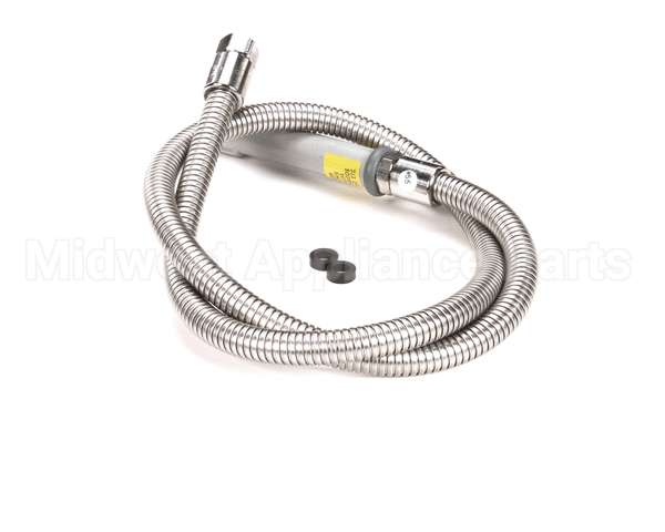 B-0054-H T&S Brass Hose, 54 Flexible Stainless Steel