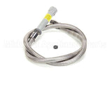B-0056-H T&S Brass Hose, 56 Flexible Stainless Steel (Gray