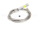 B-0056-H T&S Brass Hose, 56 Flexible Stainless Steel (Gray