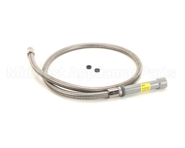 B-0060-H T&S Brass Hose, 60 Flexible Stainless Steel