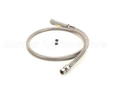 B-0060-H T&S Brass Hose, 60 Flexible Stainless Steel