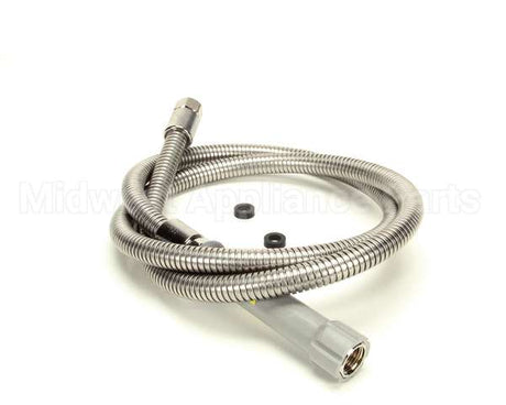 B-0068-H T&S Brass Hose, 68 Flexible Stainless Steel (Gray