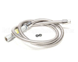 B-0072-H T&S Brass Hose, 72 Flexible Stainless Steel (Gray