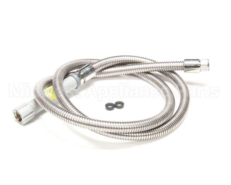 B-0072-H T&S Brass Hose, 72 Flexible Stainless Steel (Gray