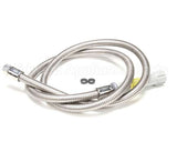 B-0072-H T&S Brass Hose, 72 Flexible Stainless Steel (Gray