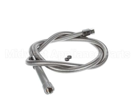 B-0084-H T&S Brass 84 Flexible Stainless Steel Hose With Sp