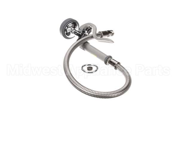 B-0100-32H T&S Brass B-0107 Spray Valve W/ 32 Flex S'steel Ho