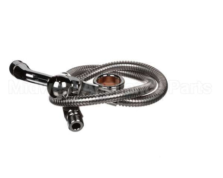 B-0101-BKF T&S Brass Push Button Spray Valve, 36 Stainless Fl