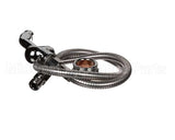 B-0101-BKF T&S Brass Push Button Spray Valve, 36 Stainless Fl