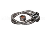 B-0101-BKF T&S Brass Push Button Spray Valve, 36 Stainless Fl