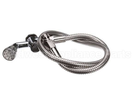 B-0101 T&S Brass Spray Valve W/ Rosespray Head & 38 Flexi