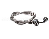 B-0101 T&S Brass Spray Valve W/ Rosespray Head & 38 Flexi