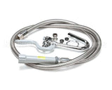 B-0102-A T&S Brass Pot & Glass Filler, Hook Nozzle, 68 Flex