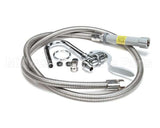 B-0102-A T&S Brass Pot & Glass Filler, Hook Nozzle, 68 Flex