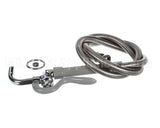 B-0102 T&S Brass Pot & Glass Filler, Plain End Curved Noz