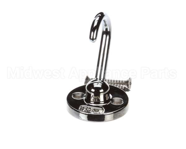 B-0104-D T&S Brass Hook, Dummy Wall Hook W/ Mounting Screws